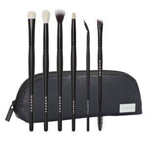 Morphe Eye Stunners 6 Brush Collection + Bag, *Brand New*
